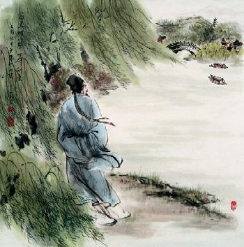 《八声甘州·对潇潇暮雨洒江天》柳永宋词原文阅读翻译赏析