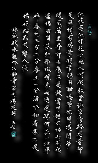 《水龙吟·次韵章质夫杨花词·似花还似非花》苏轼宋词原文阅读翻译赏析